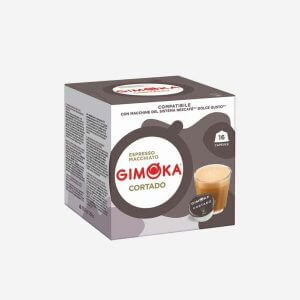 Cortado - 16 cápsulas Gimoka compatibles Dolce Gusto*