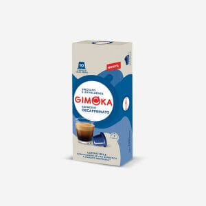 DESCAFEINADO 200 Cápsulas Gimoka compatibles Nespresso